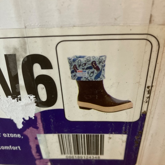 Xtratuf Salmon Sisters Mermaid Life Rainboot size 6 - Picture 3 of 5